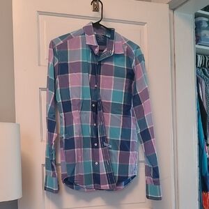 Men's Multicolor Plaid Shirt